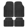 4-Piece Universal All-Weather Rubber Floor Mats