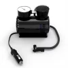 Portable 12V Air Compressor with Pressure Gauge