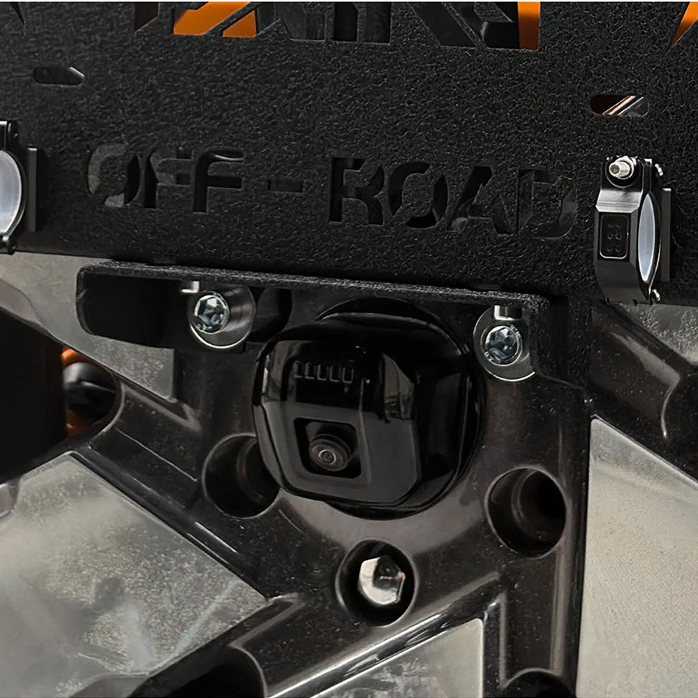 BAIC BJ40 2026 Multi-Function Spare Tire Accessory Mount – License Plate / Shovel / Flagpole - 图片 4